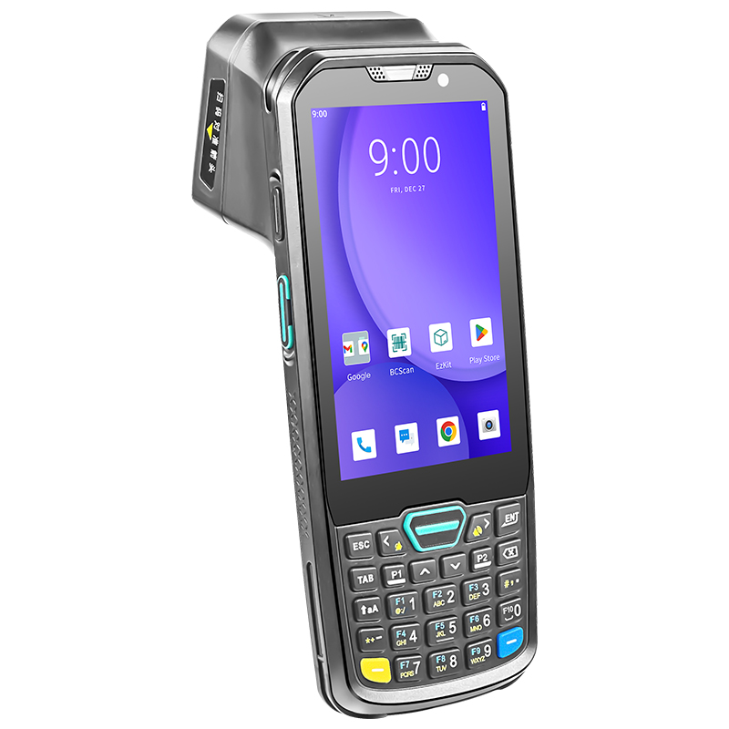 Industrial DPM code scanner with keypad