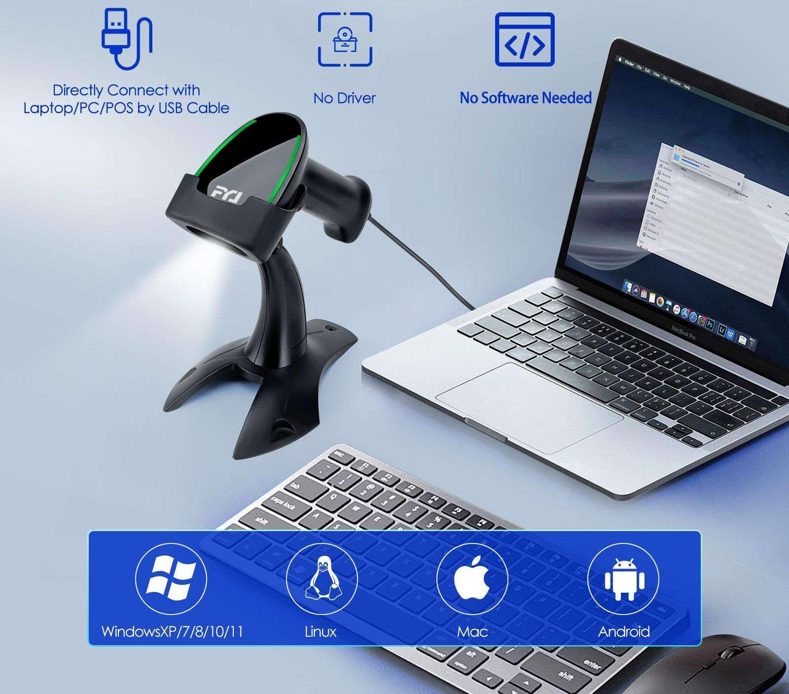 2D Image Barcode Scanner