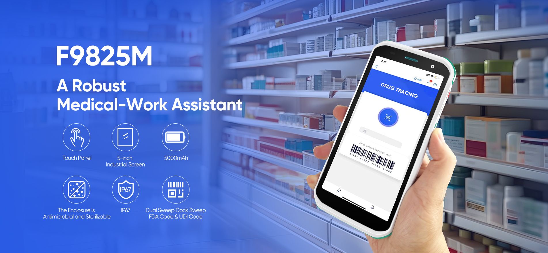 Pourquoi choisir l&#39;ordinateur mobile de santé F9825M pour les opérations médicales mondiales ?