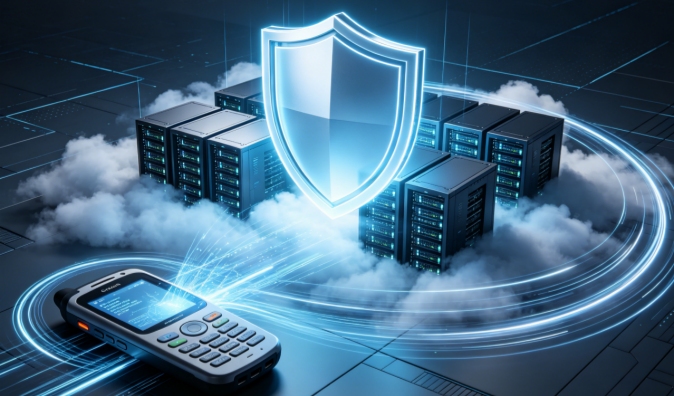 Secure cloud-based asset management platform protected by ISO 27001 encryption.