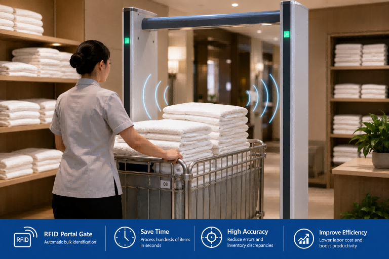 Comment le suivi du linge par RFID réduit-il les pertes de linge dans les hôtels jusqu'à 90 % ?